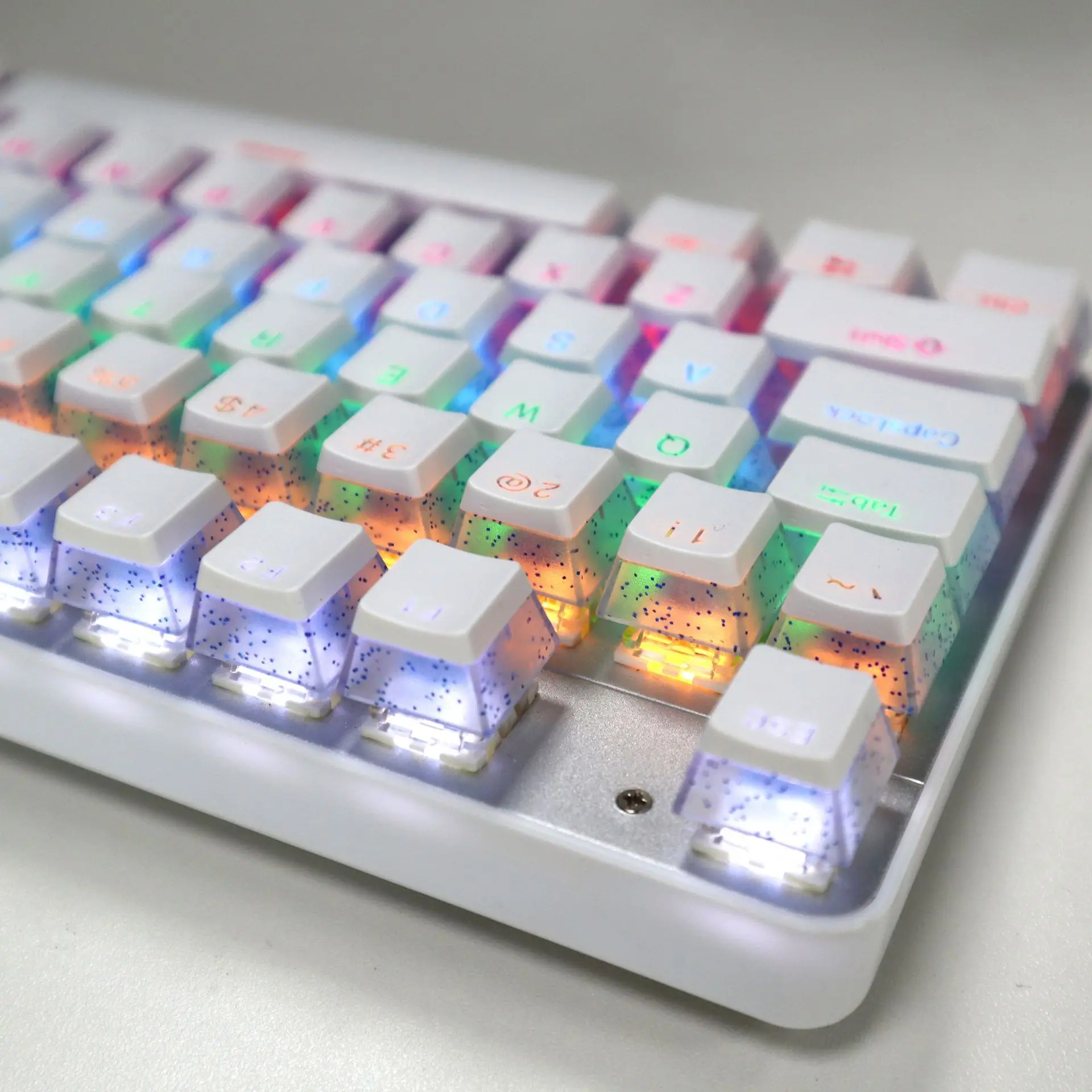 Teclas de pudín PBT de 104 teclas, inyección de dos colores, perfil OEM, teclas de teclado mecánico para juegos DIY para interruptor Gateron Cherry