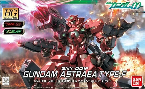 [In Stock] BandaiAssembly model HG 00 62 1/144 Astrea Type-F Assembly model GUNDAM ASTRAEA TYPE-F