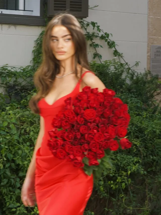 

AsaNagi Saudi Elegant Luxurious Evening Dresses Summer dresses Strapless Red Satin Prom Gowns Customized فستان دانتيل