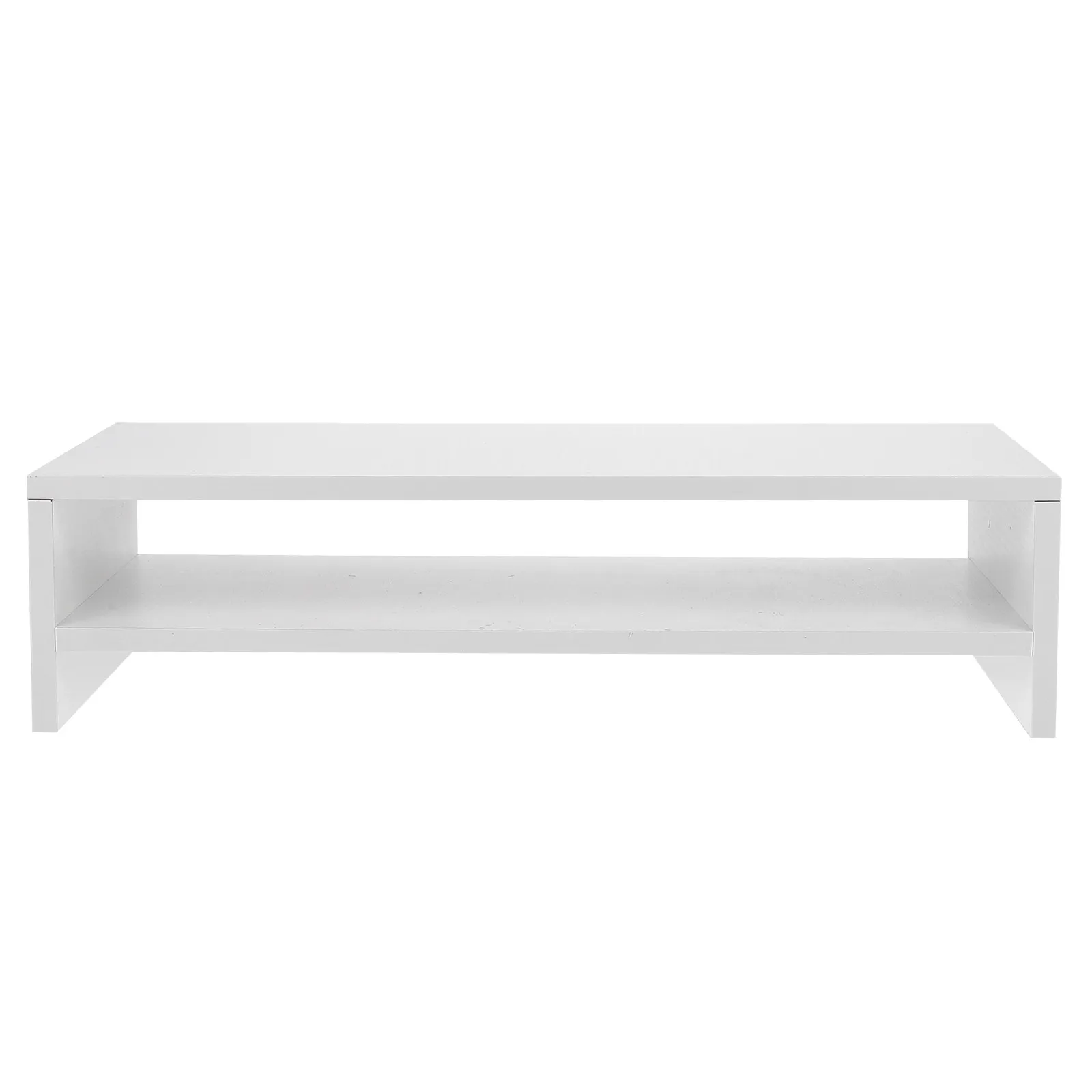 

Подставка для монитора с приподнятой платформой, 1 шт., премиум-класса, компактная, двухуровневая, для хранения клавиатуры и ноутбука на столе