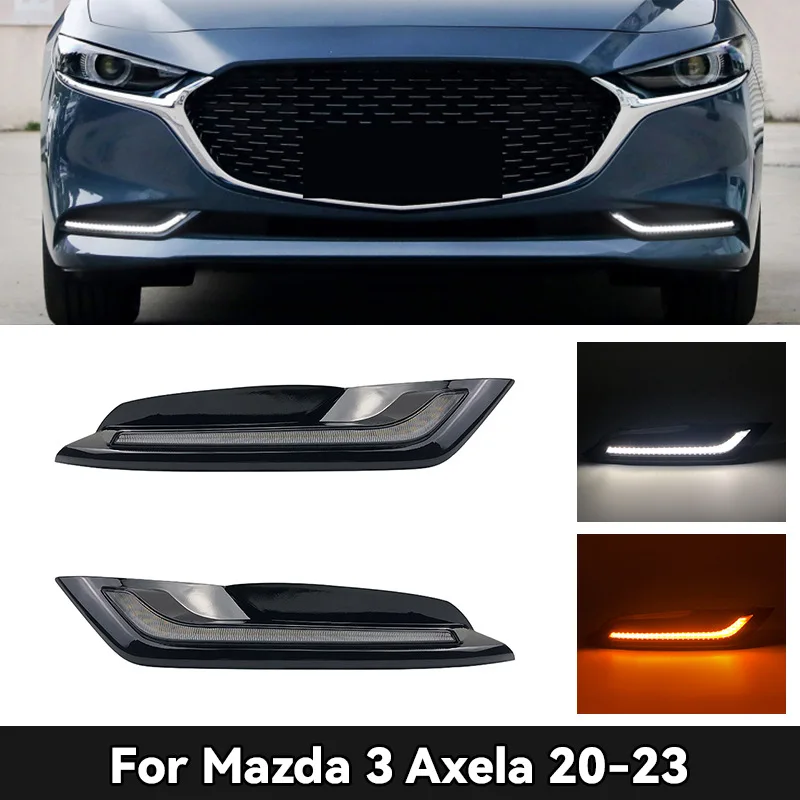 

LED Daytime Running Lights & Fog Lights for 2020-2023 Mazda 3 Axela - Modified Upgrade
