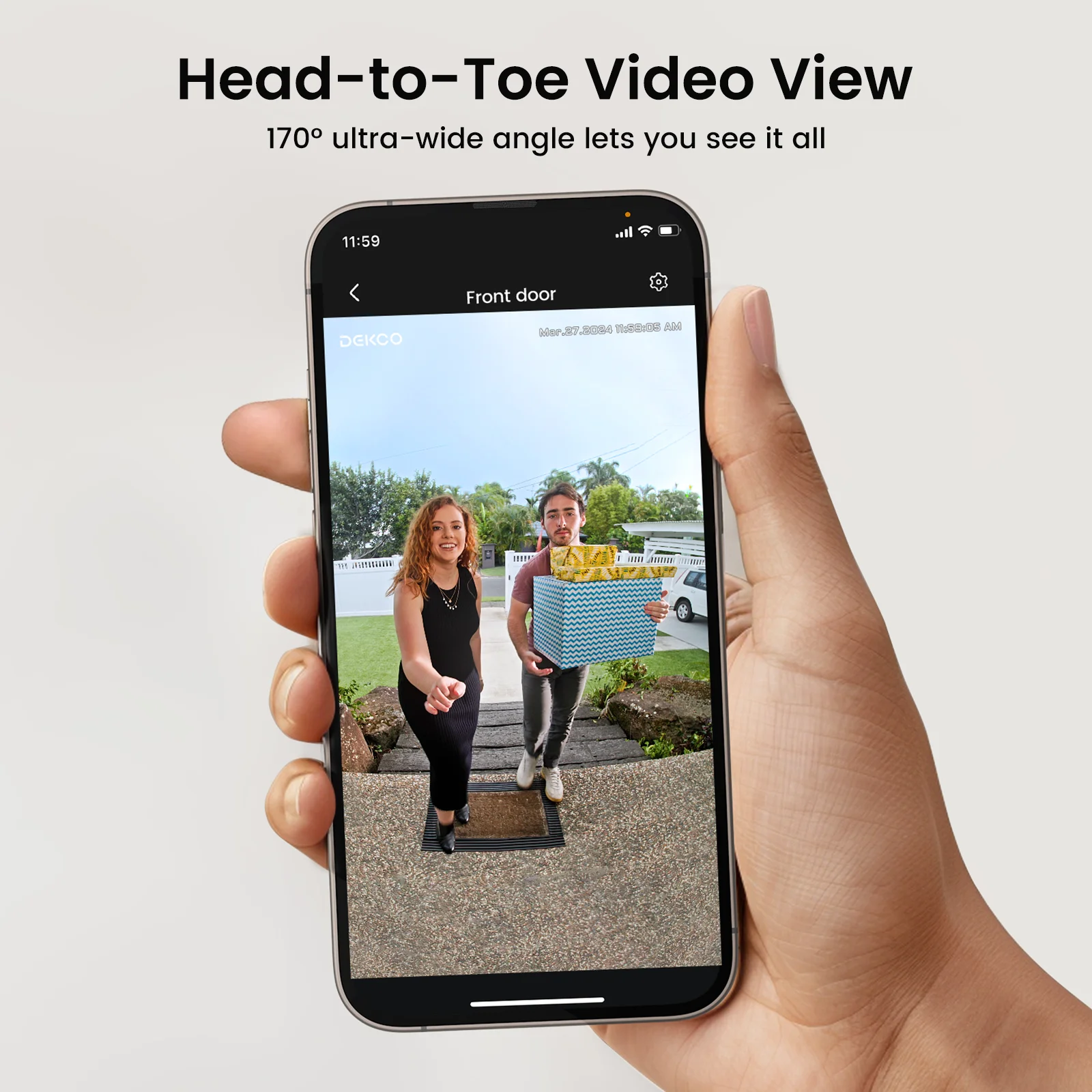 AOSU 3MP جرس الباب اللاسلكي فيديو إنترفون في الهواء الطلق 2.4G واي فاي جرس الباب الذكي مع الرنين كشف الإنسان دعم جرس الباب اليكسا #2