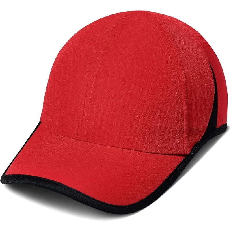 GADIEMKENSD Performance Running Hat, Stretchy Fabric with Vented Mesh for Outdoor Workouts