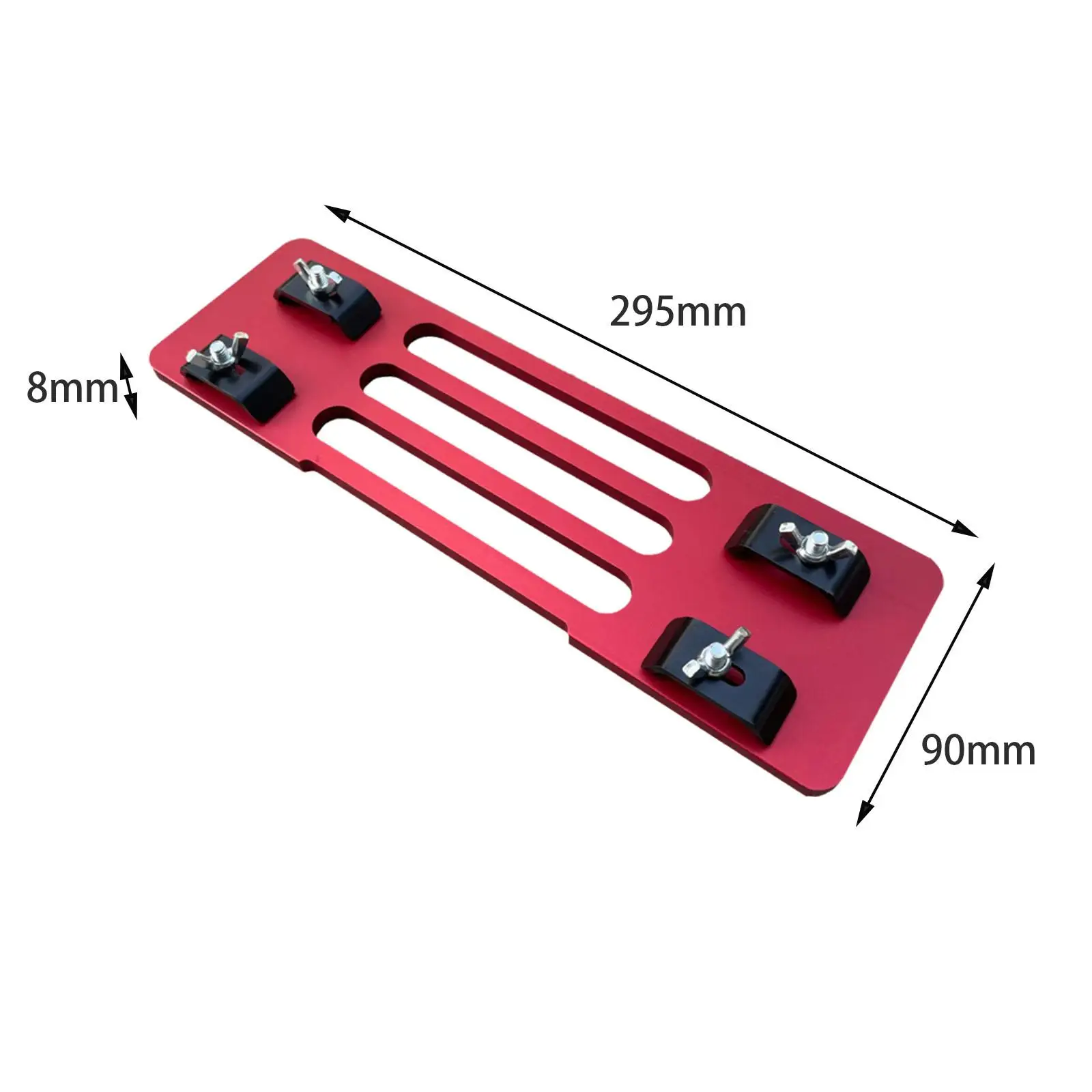 قاعدة آلة القطع، لوحة سفلية للسكك الحديدية، أداء مستقر، ملحقات النجارة الفعالة لاستبدال الأعمال الخشبية #6