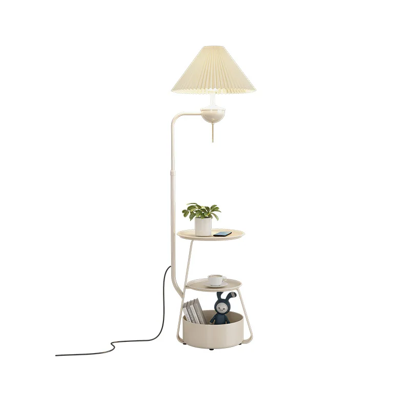 

Cream wind edge floor lamp living room sofa storage ornament bedroom bedside table integrated