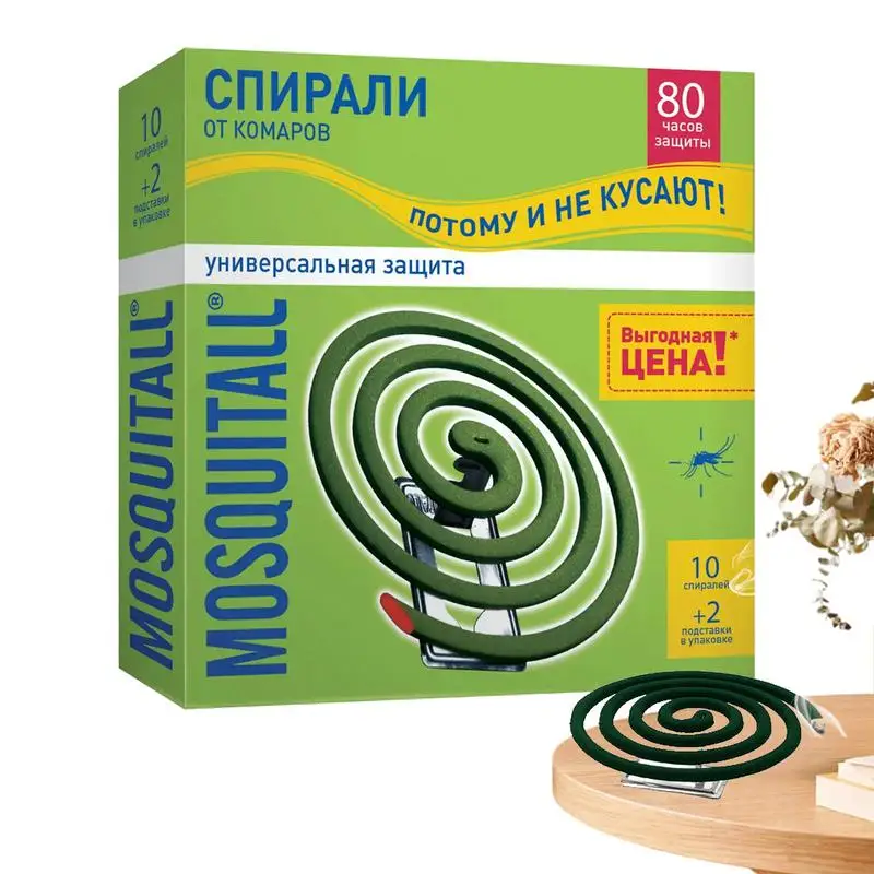 Bobinas de citronela con mosca para Patio al aire libre, queman hasta 12 horas, ingrediente Natural, para interiores, exteriores, Camping, Patio