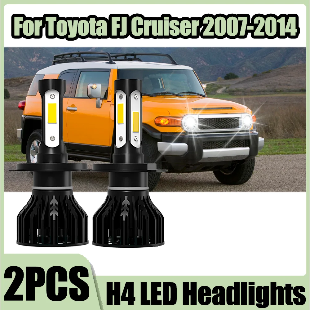 

2PCS Car Lights 120W Turbo Auto Lamps 20000LM High Power Canbus No error Car LED Headlight 12V For Toyota FJ Cruiser 2007-2014