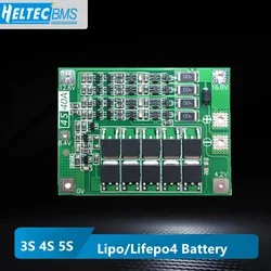 Placa de protección de batería de litio 2S/3S/4S 20A 30A 40A 50A BMS con Balance 18650 BMS Lifepo4/placa BMS para Motor de taladro