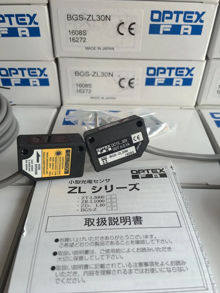 NEW Original OPTEX Optoelectronics Switch BGS-ZL10N BGS-ZL30N BGS-ZL30P BGS-ZL10P