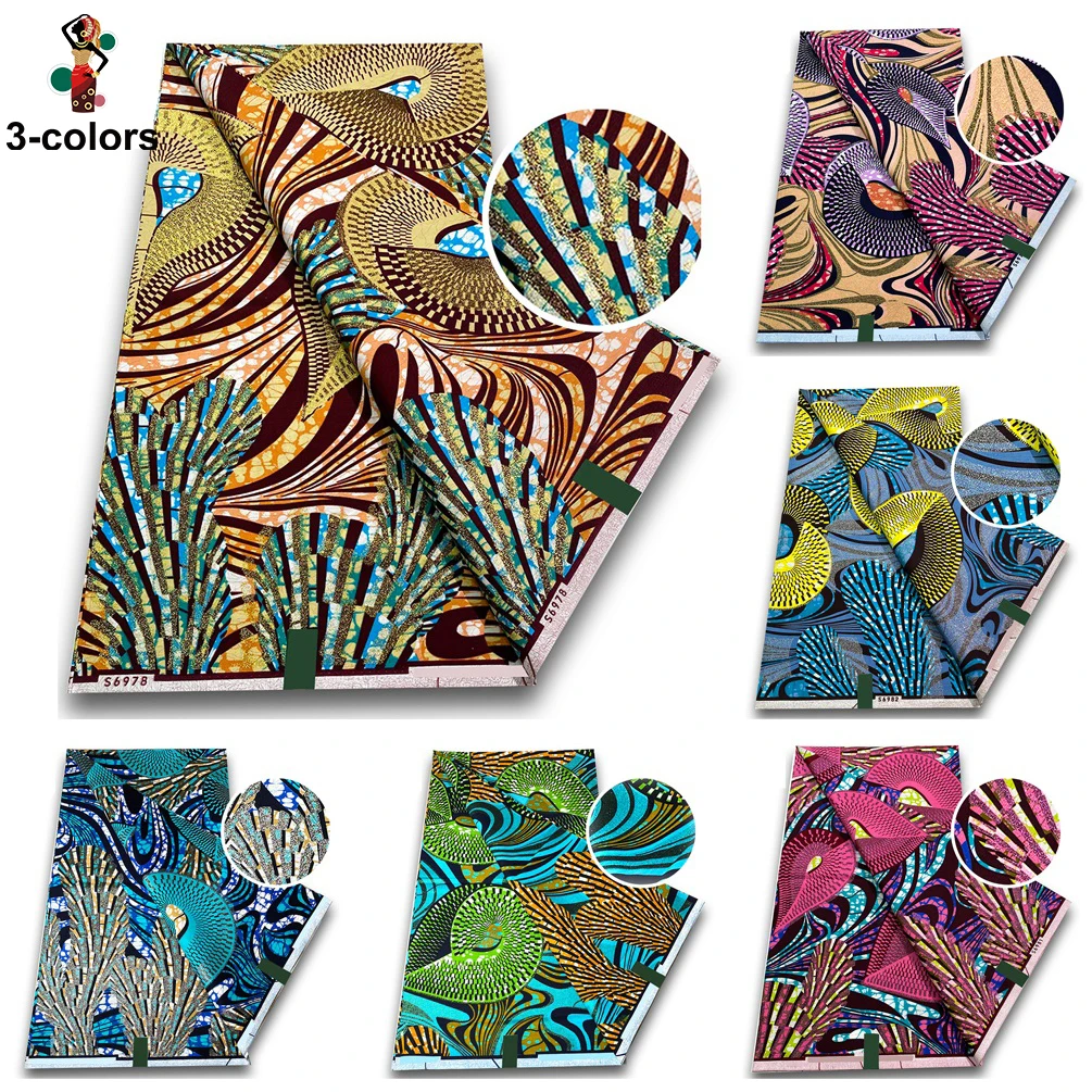 African Ankara Print - Zachte, nieuwste Afrikaanse Grand Golden Wax