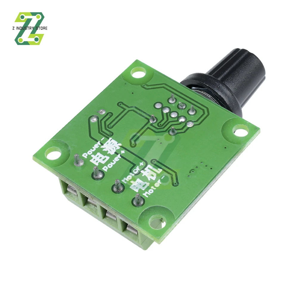 DC 1.8V-15V 2A 30W PWM regolatore di velocità del motore bassa tensione ventola interruttore di controllo della velocità PWM Azionamento regolabile 5V 12V