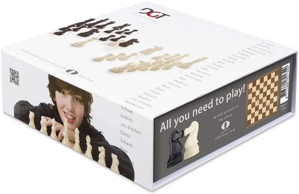 

Chess Starter Box Grey - for Ages 3 and Up, 2 Players
