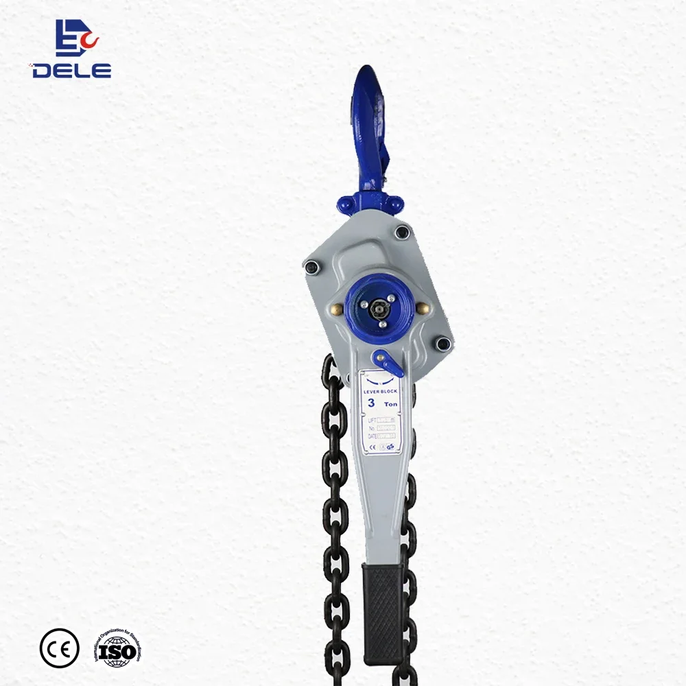 Hot Sale High Quality Manual Hand Lever Lift Chain Block Hoist Chain Pulley Block