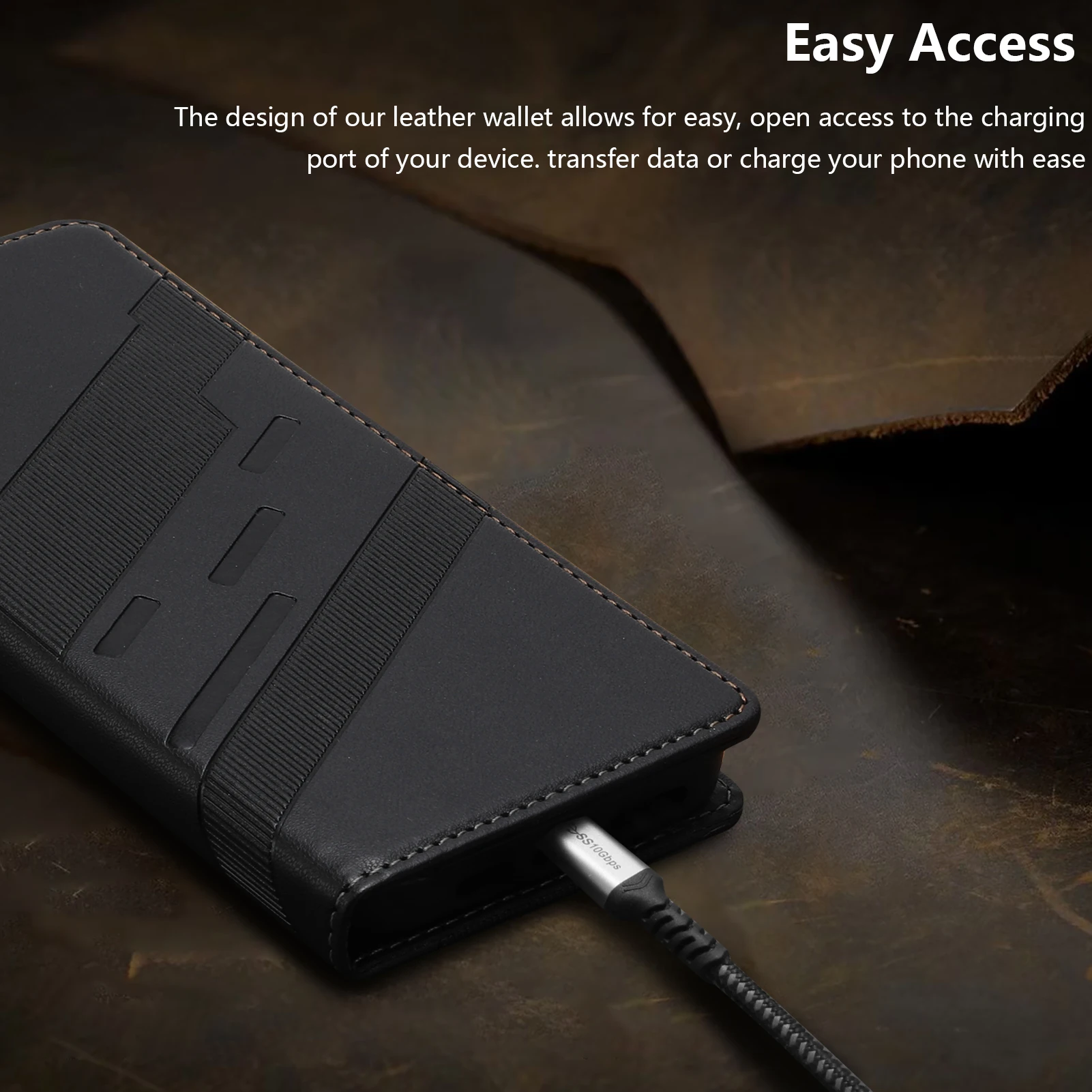 Luxuriöse Handyhülle für Xiaomi Poco X8 X7 X6 X5 Pro F8 F7 F6 F5 Ultra Leder-Kartenetui mit Magnetverschluss Schutzhülle – Detail 3