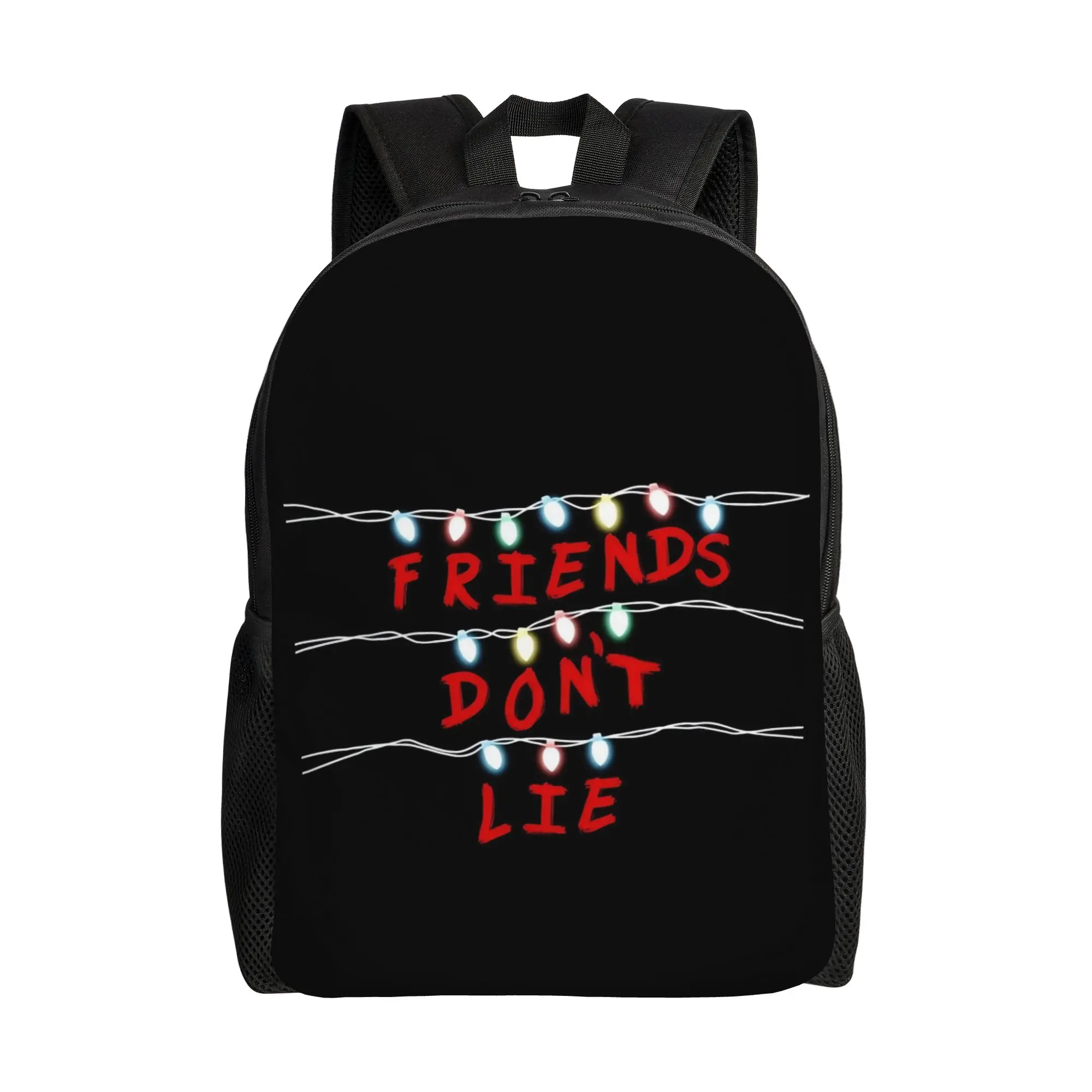 Back to school season Friends don't lie 2 Knapsack ST Female Personalised Backpack