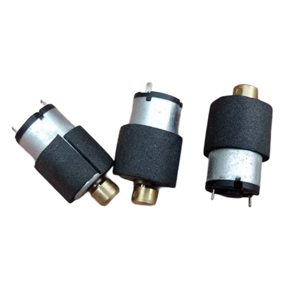 

50pcs/lot Brass eccentric wheel micro vibration motor, adjustable DC 3V-6V mini vibration engine suitable for massagers and toys