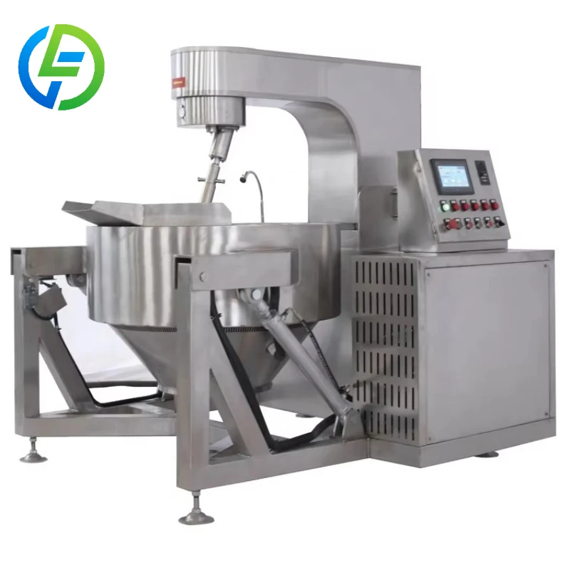 Customize Industrial Automatic Jam Planetary Cooking Mixer Cooking Machine Robot
