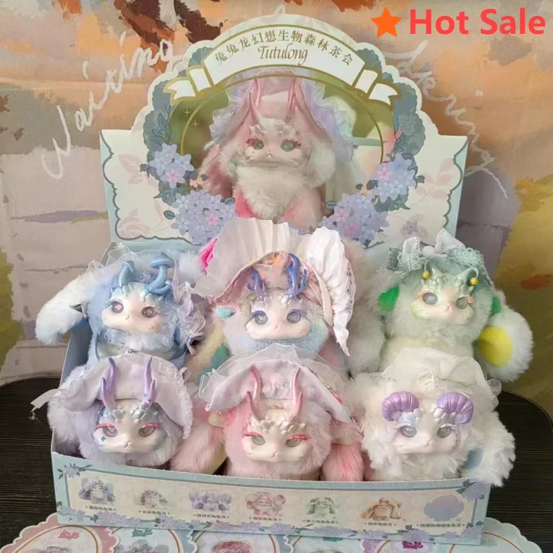 

Tutulong Fantasy Forest Tea Party Series Blind Box Kawaii Model Figure Ornament Pendent Mystery Box Rabbit Toys Birthday Gifts