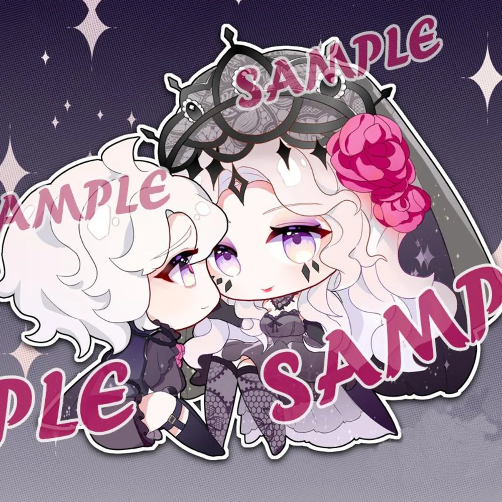 

Ada Mesmer Emil Acrylic Stand Ornaments Cosplay Identity Ⅴ Anime Figure Cartoon Model Christmas Gifts Girls