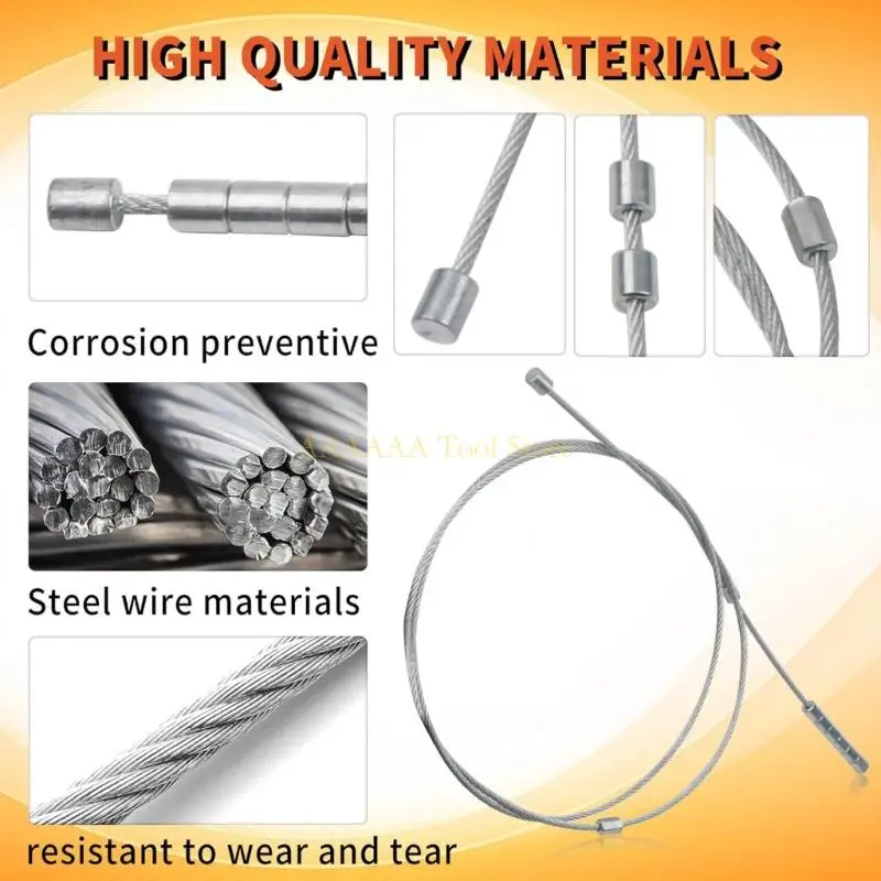 A2BE Additional Grass Combine Grip Cable Fluid Strong Resistance