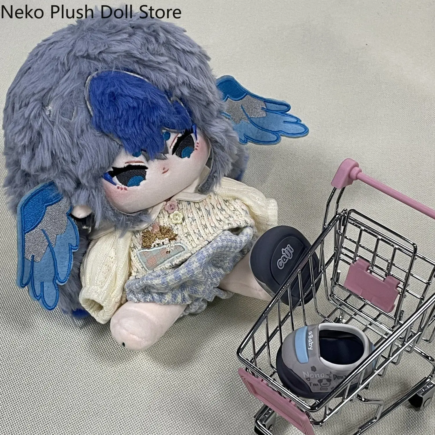 

Игра без атрибутов, 20 см, милая мягкая плюшевая кукла, тело, косплей, мультяшное платье, игрушки, фигурки, куклы, подарок