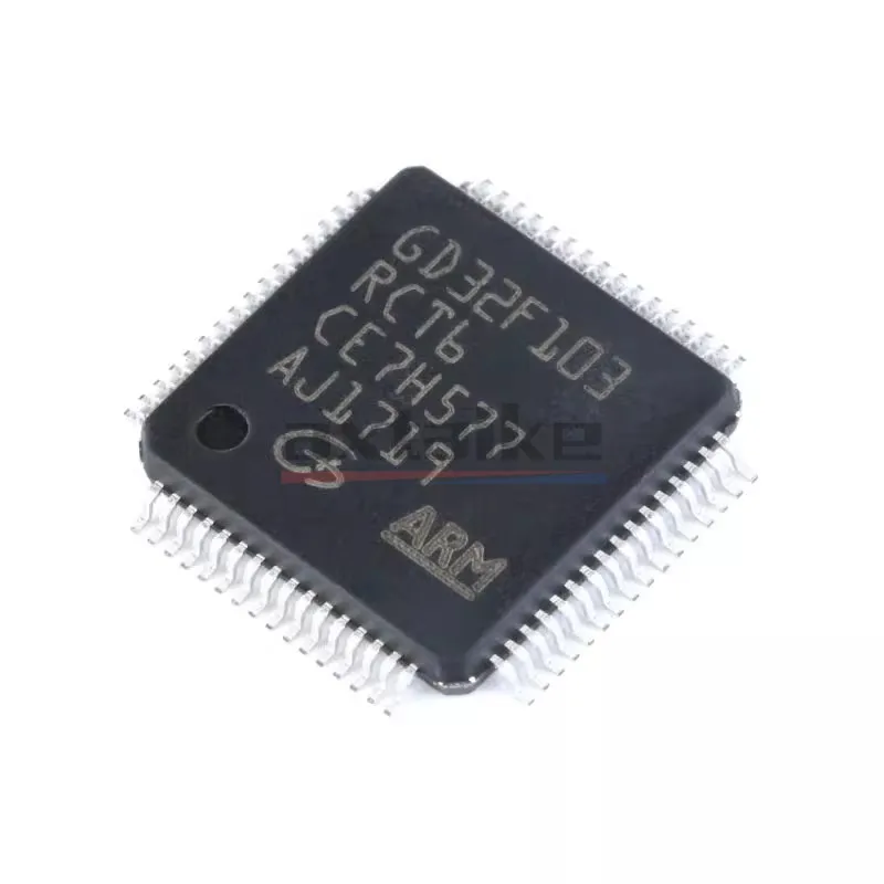 2/5PCS GD32F103RCT6 LQFP-64 GD32F103 32-bit Microcontroller SMD IC