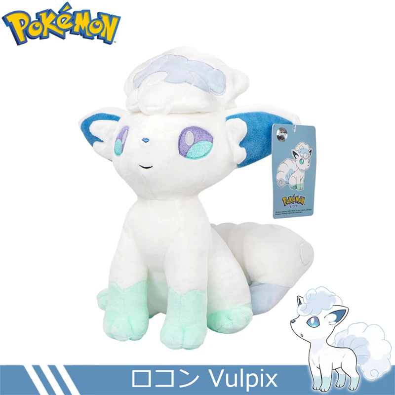 Original Pokemon Jigglypuff Alolan Vulpix Plüsch Spielzeug Nette Anime Pokeball Yamper Emolga Litten Stofftier Peluche Puppen Geschenk