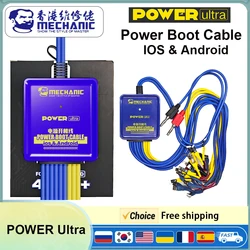 MECHANIC Power Supply Test Cable mobile Phone Power Boot cable For iPhone 6-17PM Android Huawei Xiaomi Switch Power Test Cord
