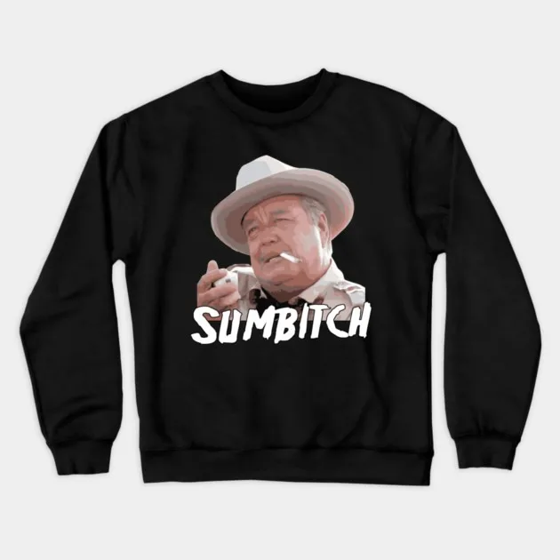 

Autumn and Winter Style Iconic Meme Sweatshirt with Sumbitch Print Classic Pop - Culture Inspired Design for Trendy Looks