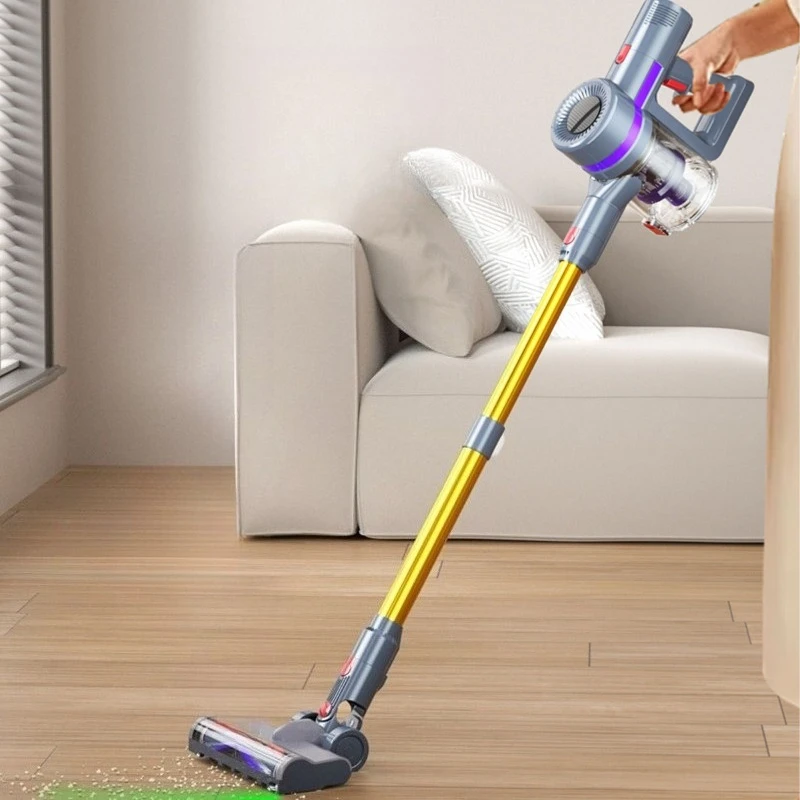 Wireless Strong Suction Force Stick Vacuum Cleaner Deep Dust Removal Long Battery Life Convenient Use Handheld Home Appliances