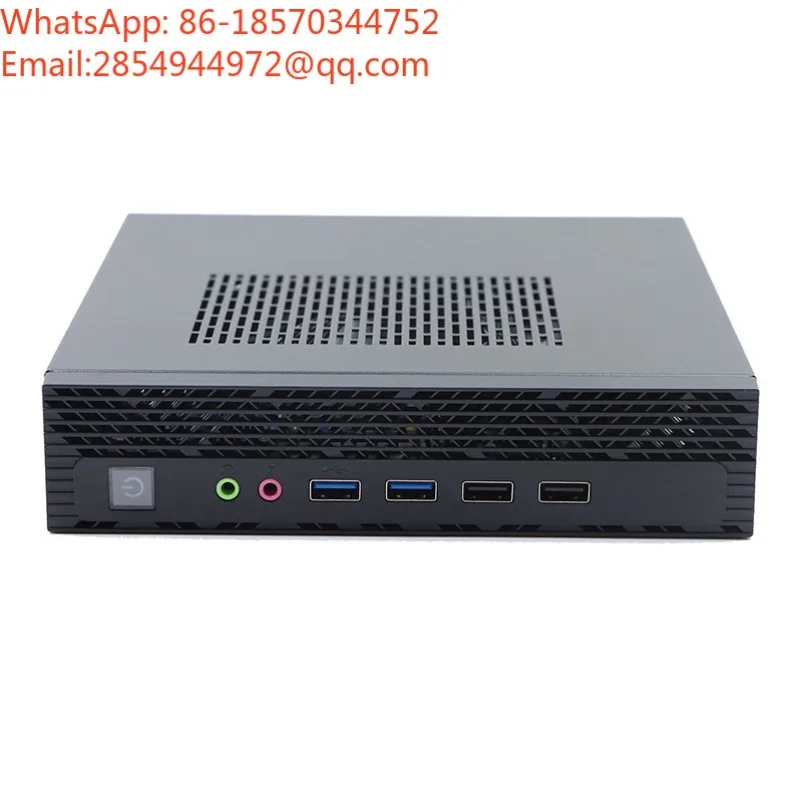 Straight Hair T42 Mini Chassis Office Industrial Control HTPC Desktop Mini-ITX Small Chassis 4.2cm High
