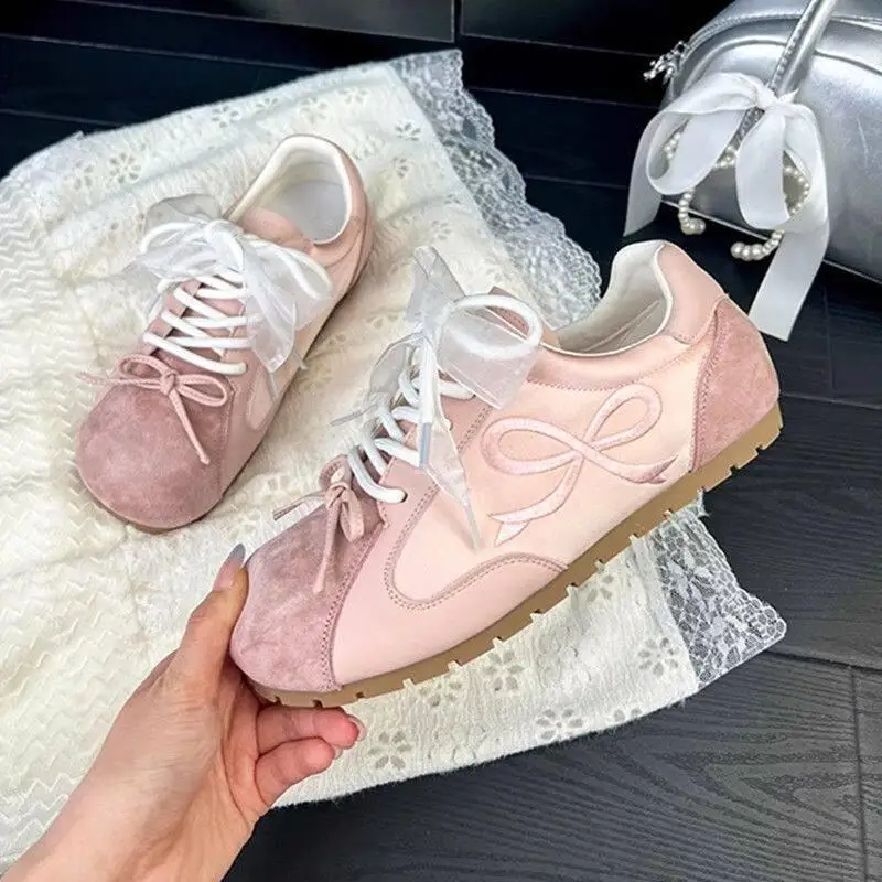 Zapatillas Deportivas Casuales Retro para Mujer, con Suela Gruesa, para Entrenamiento, Verano 2026, Nuevas, para Estudiantes