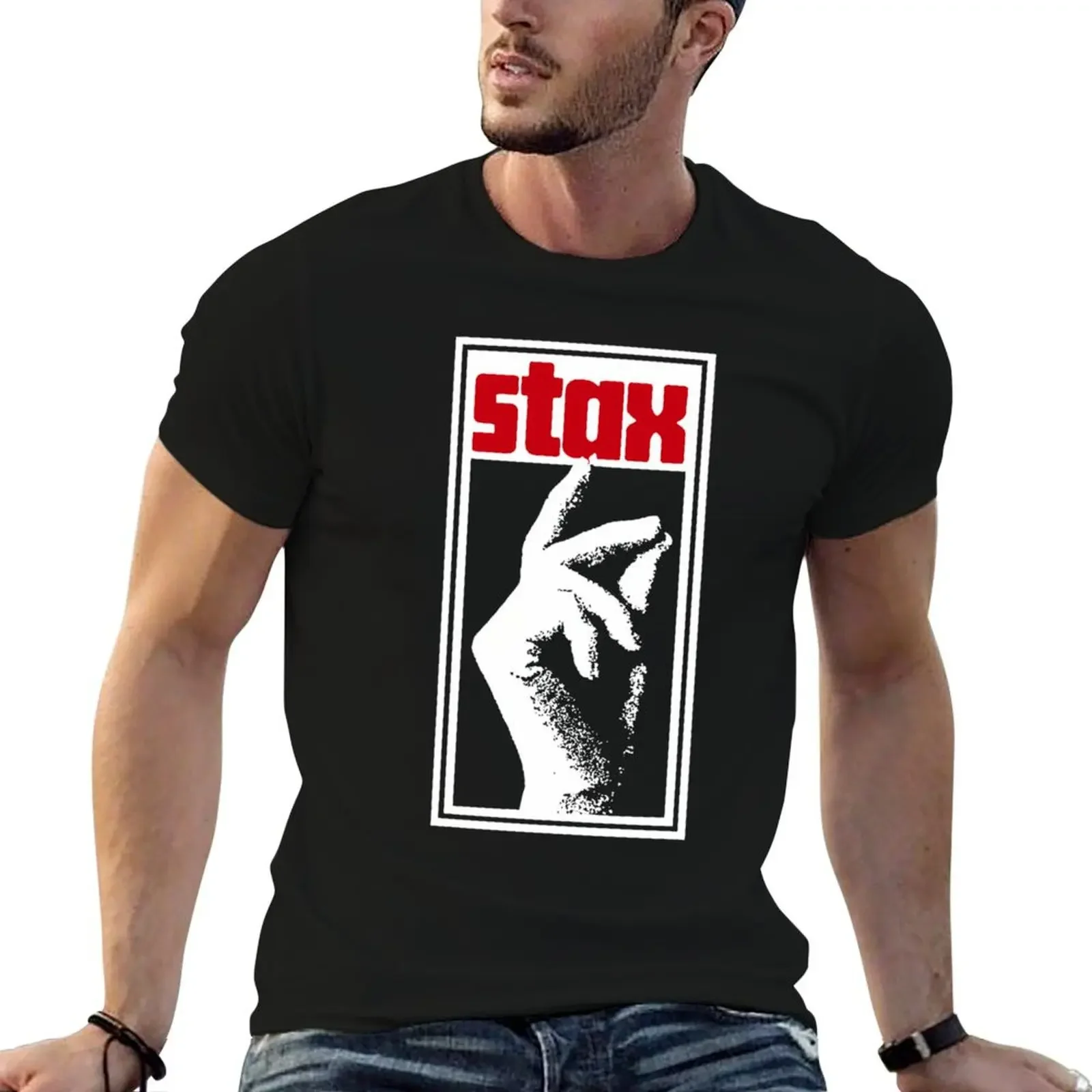 

Stax Volt Records T-Shirt plain Short sleeve tee aesthetic clothes sublime sweat shirts, men