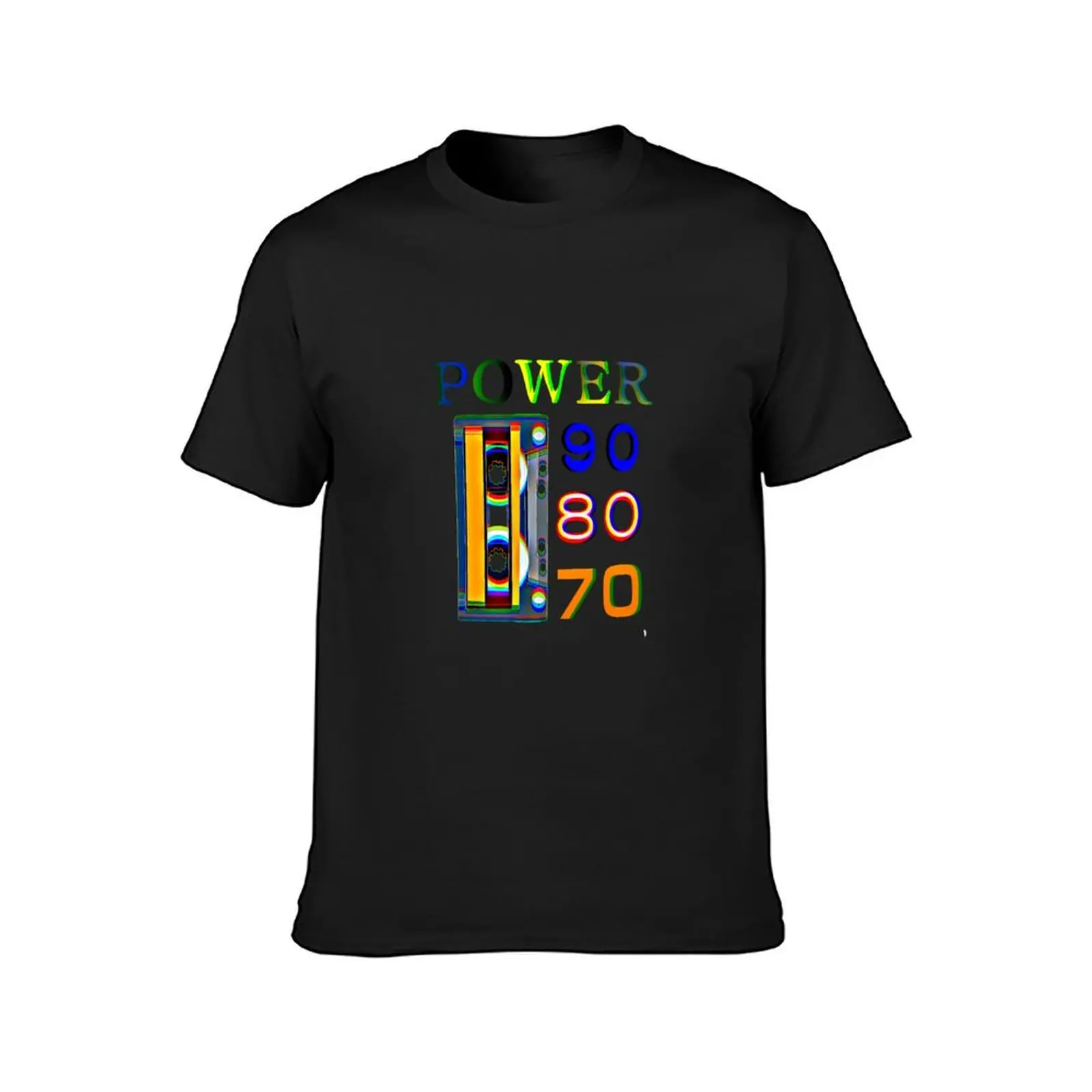 Retro cassette, 70 80 90s T-Shirt plain summer clothes workout shirts for men