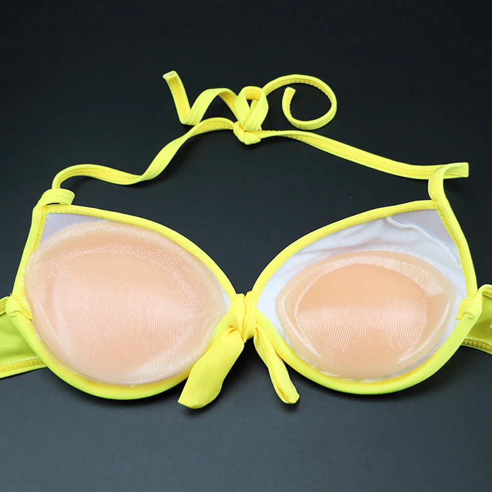 Lift Up Silicone Bra Inserts Clear Gel Push Up Breast Pads Bra Padding Bust Enhancer For Swimsuits Bikini Sports Wedding Dress