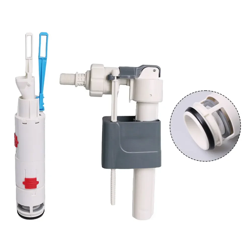 3-Point Toilet Tank Filling Valve Drain Valve Water Tank Repair Fittings Kit For WH053 WH063 WH050D Cisterns Toilet Parts