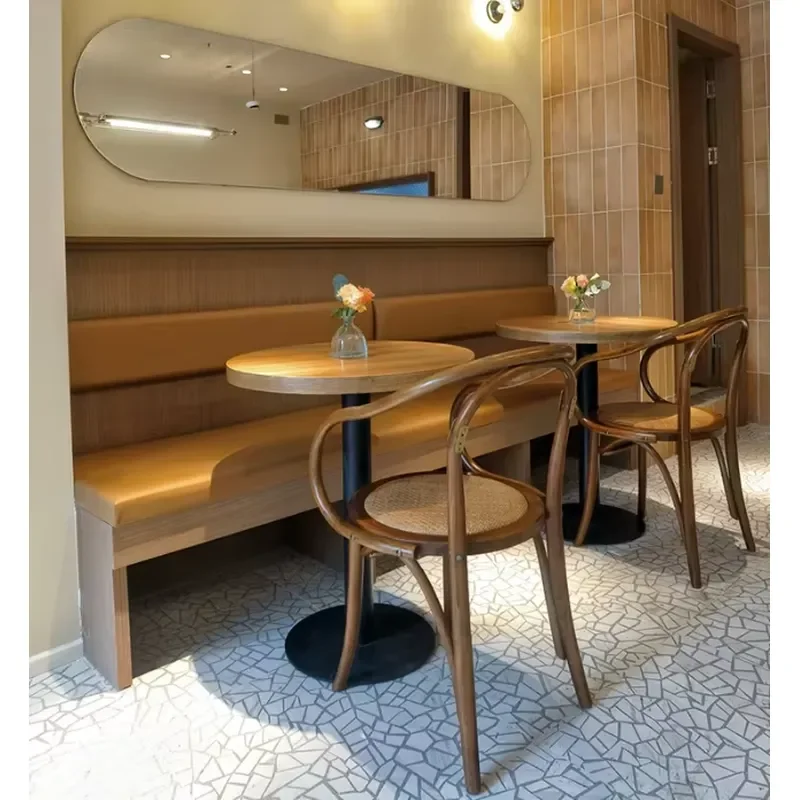 Modern Round Dining Table Commercial Grade Restaurant Hotel Furniture