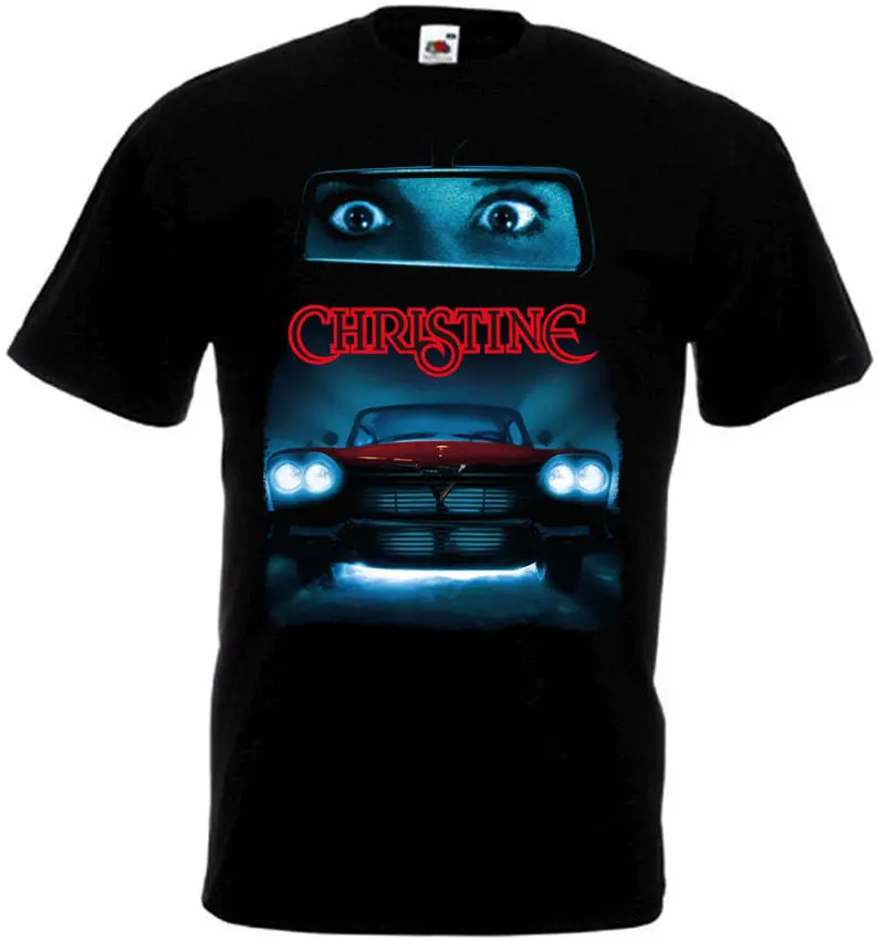 

CHRISTINE Movie Poster T shirt Black all sizes.