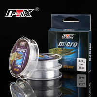 FTK Ice Fishing Line 30M 2.9-12.5LB Japanese Nylon Strong Monofilament Fishing Line Fly Wire for Winter Carp Fishing Accessories