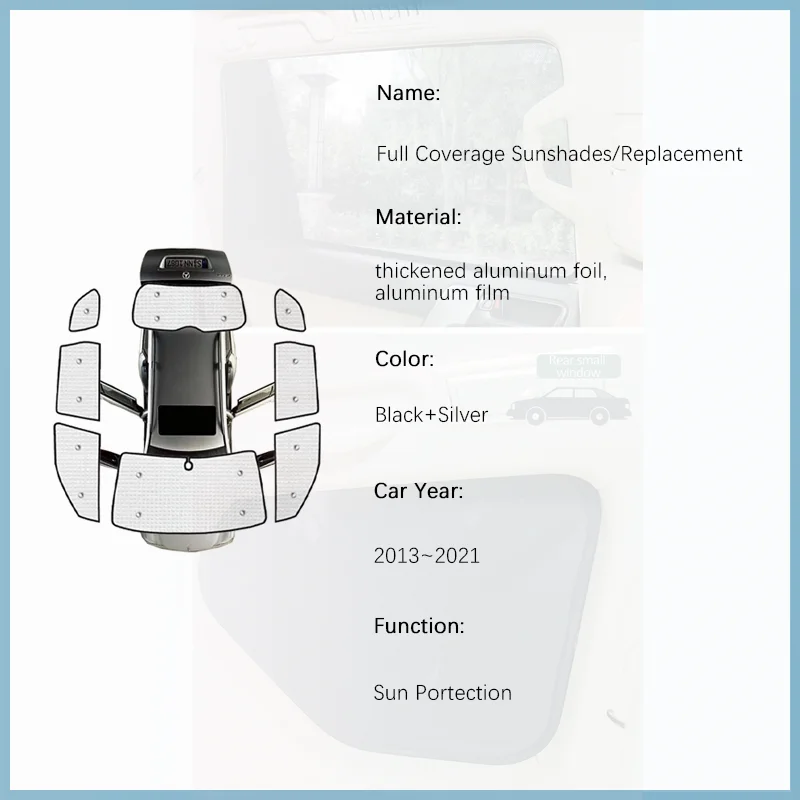 Car Anti-UV Sun Visors For Mitsubishi Outlander Accessories MK3 2013~2021 Auto Windows Sunscreen Coverage Sunshades Sun Blinds