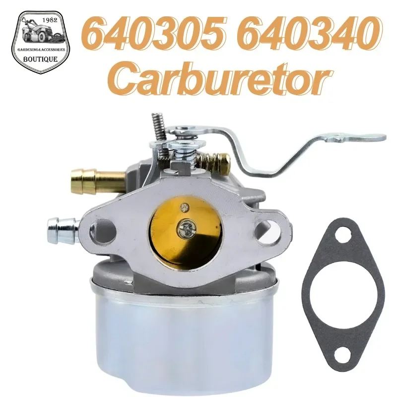 Carburetor Replace Tecumseh 640305 640340 640346 640306A 640222A 640060A 50-665 Fits OH195EA/EP/E/XP OHH50/55/60/65 Engine