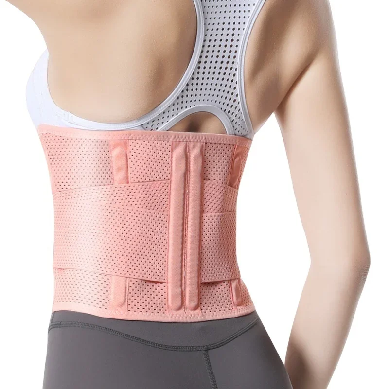 

Adjustable Waist Trainer Belt for Women Lower Back Brace Spine Support Waist Belt Orthopedic Breathable Lumbar Corset