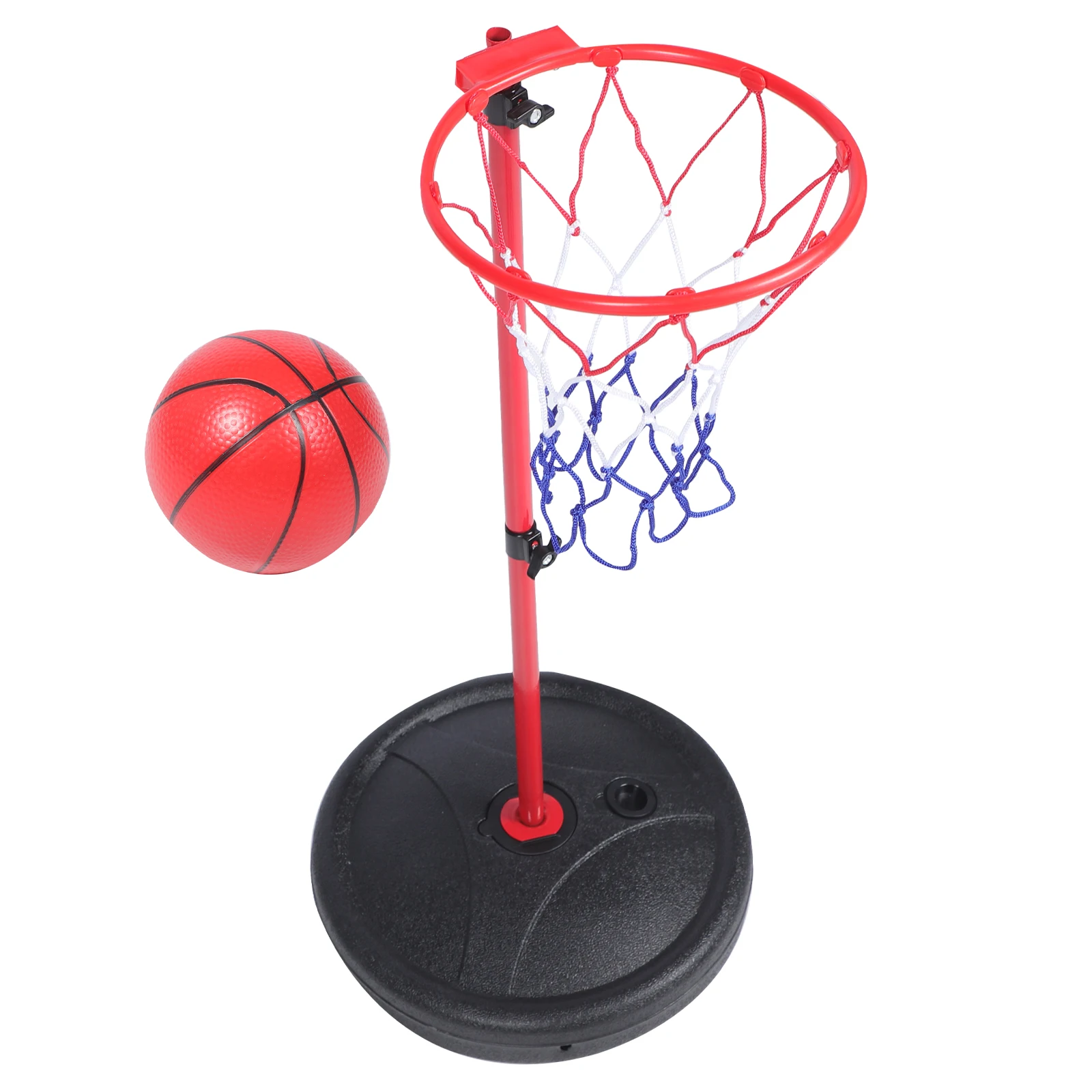 

1 set Inflatable Basketball Hoop Floating Pool Frame Material Summer Water Sports Toy Ball Set Swimming Game
