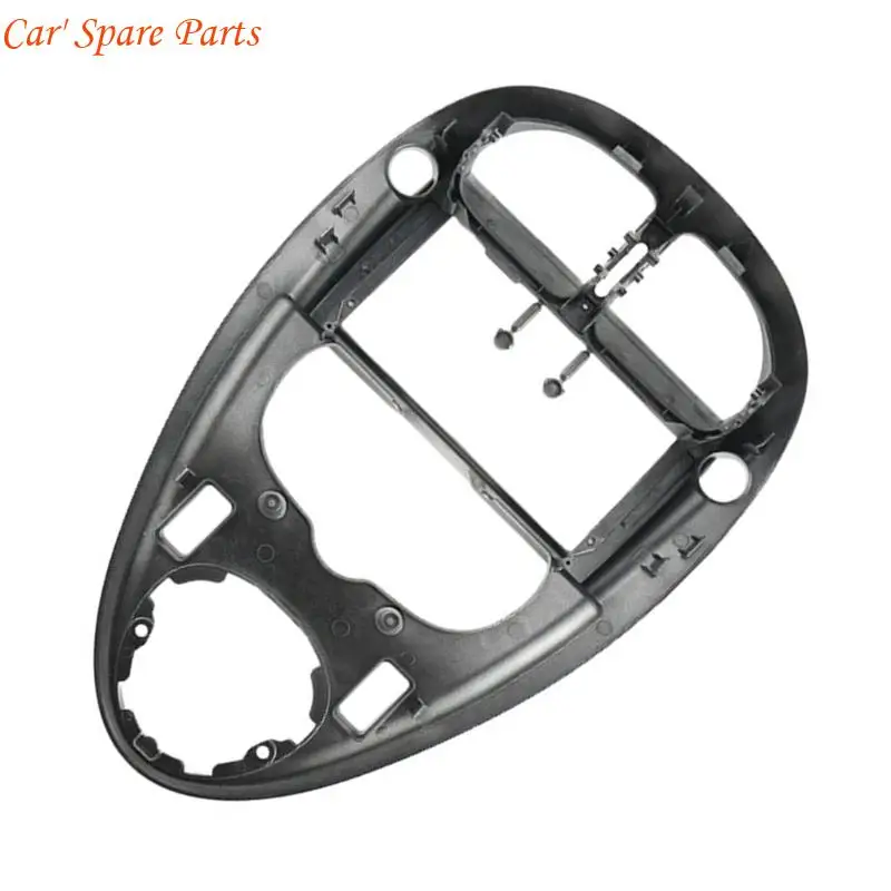 Y4UA مجموعة لوحة القيادة الخاصة بالمركبة 2 Din لوحة راديو اللفافة سهلة التركيب إطار لوحة قيادة راديو السيارة تركيب بسيط لـ #4