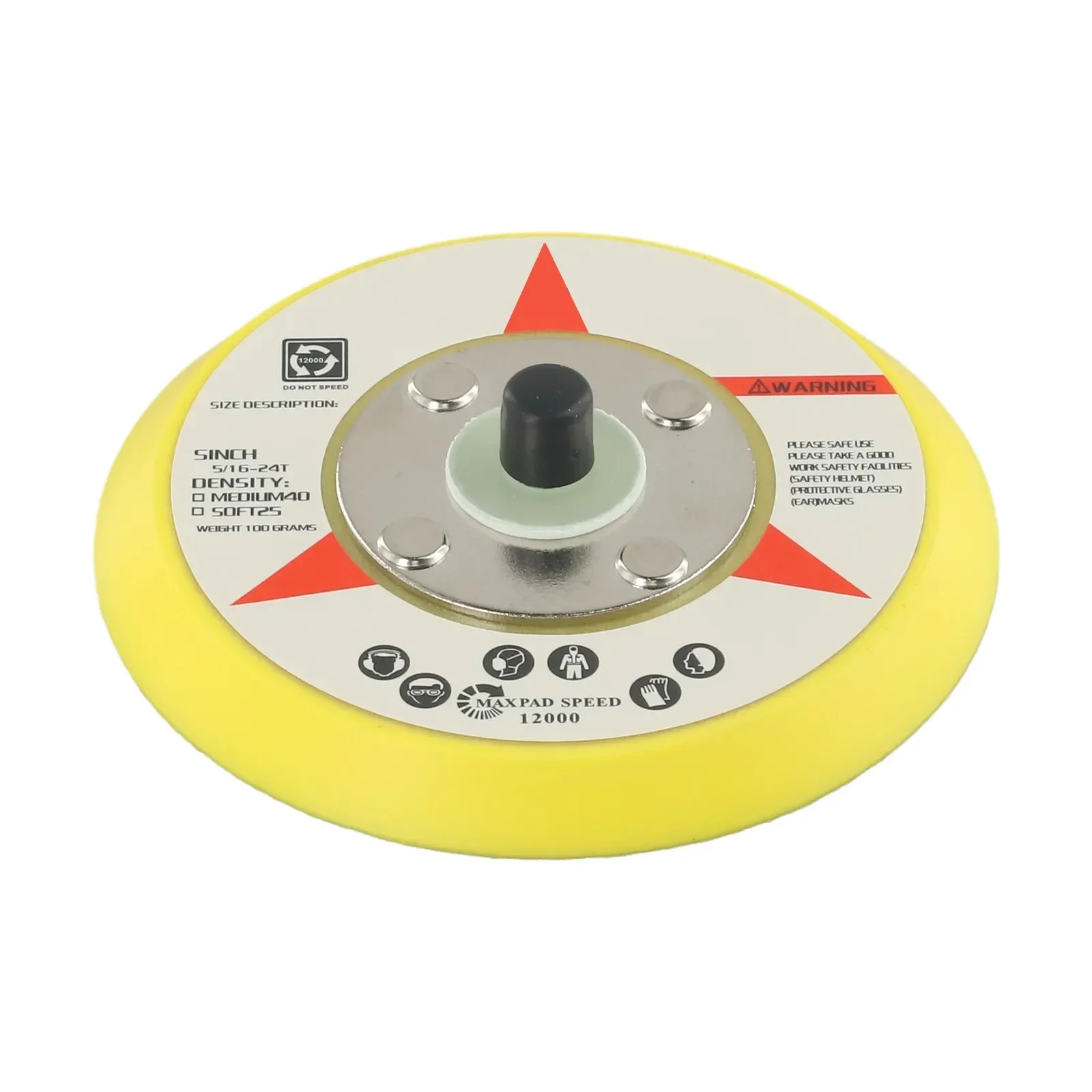 Grinder Backing Pad Haak Polijsten Schuurschijf Draad 1 '' - 6'' 1 Stuks Backing Pads Voor Air Sander Nieuwste Handig