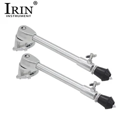 IRIN Bass Drum Legs 1 Pair Bottom Bass Drum Support Leg Anti-skid Precussion Instrument Part Accessories Music Tools Bracket Leg