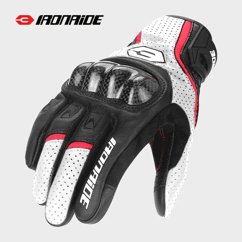 

Men's Motorcycle Gloves Wear-resistant And Scratch Resistant Outdoor Sports Gloves Touch Screen Breathable Full Finger Gloves
