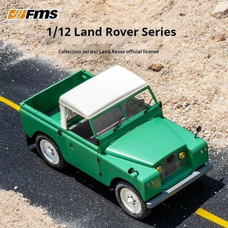 FMS 1/12 Land RC Car Off-Road Rover Series II 2.4G Elektryczne sterowanie radiowe 4WD Pojazd terenowy Symulacja zmiennej prędkości Zabawka RTR