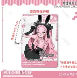 Anime Alien Stage Hyuna Ivan Sua Anime Cosplay Acrilico Carta trasparente Ciondolo Accessori per carte fotografiche Regali di Halloween