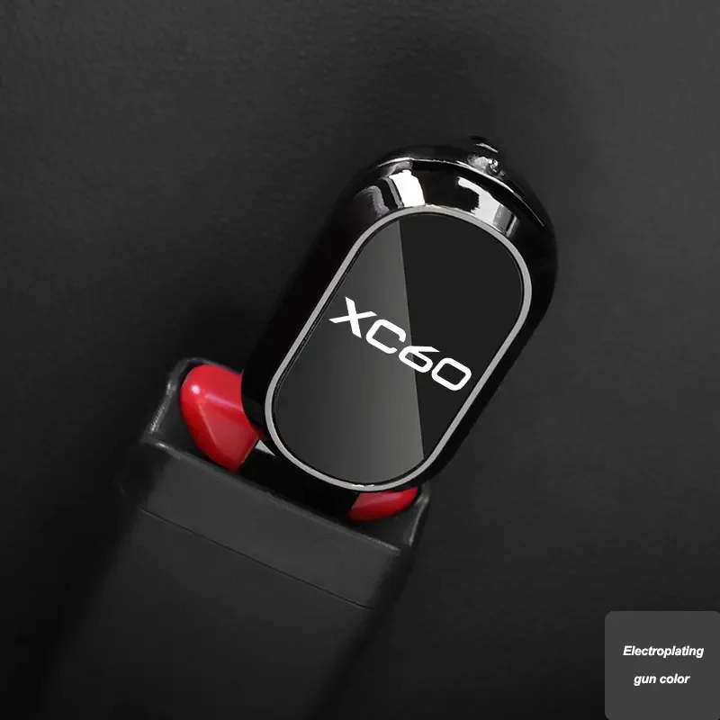 Car Seat Belt Clip Extension Plug Car Safety Seat Lock Buckle Seatbelt Clip Extender Car Seat Accessories For Volvo XC60